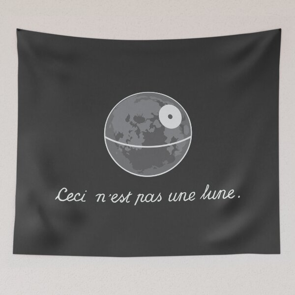 Item preview, Ceci n'est pas une lune. designed and sold by Art by s2ray.