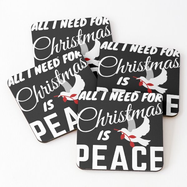 Item preview, All I need for christmas is peace designed and sold by Knight-Design.