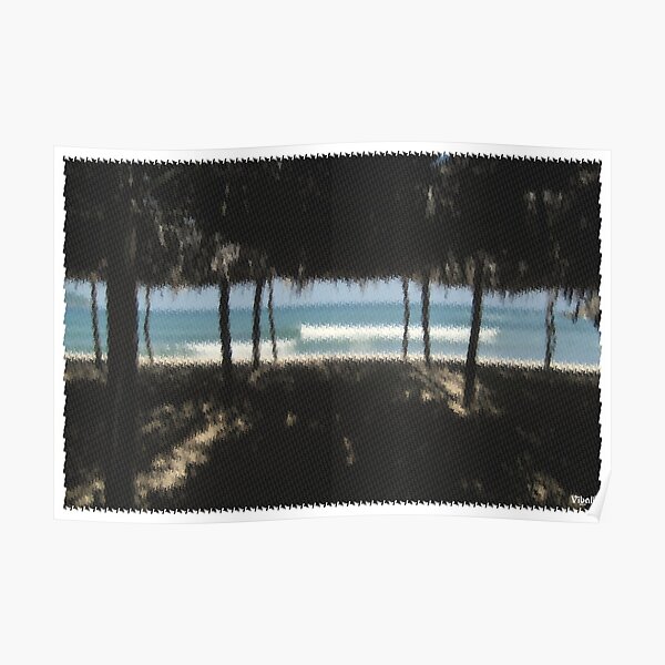 Maruata beach tiling landscape Poster