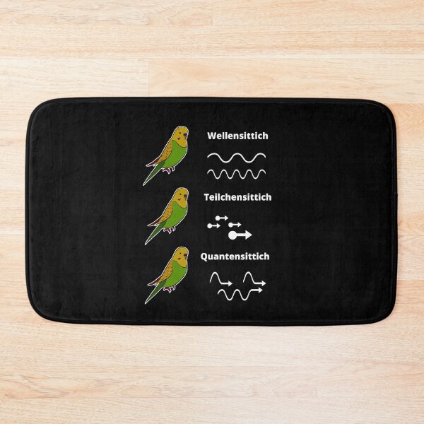 Item preview, Waves Parakeet Quantum Particles - Nerd Sciences designed and sold by Garaunt - The bavarian brute.