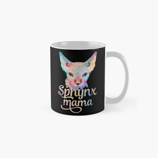 KEEP CALM and HUG a Sphynx Coffee Cup Gift Idea for Cat lover present