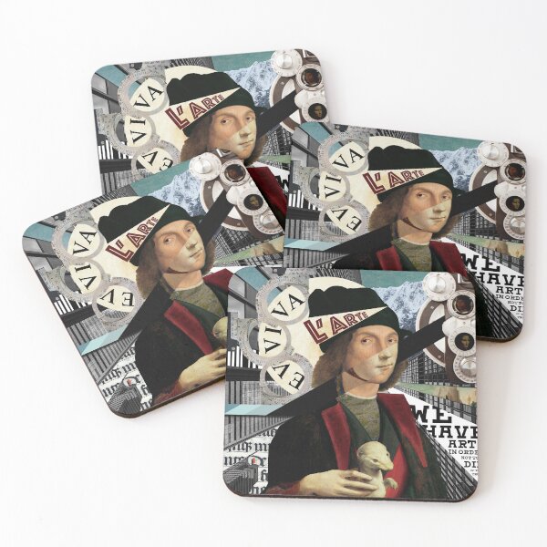 Item preview, EVVIVA L'ARTE!  - Vintage Retro Collage designed and sold by LT Graphic Art.
