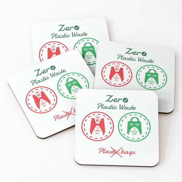 Artikelvorschau, Zero Plastic Waste Motivationsdesign entworfen und verkauft von MrazTees.