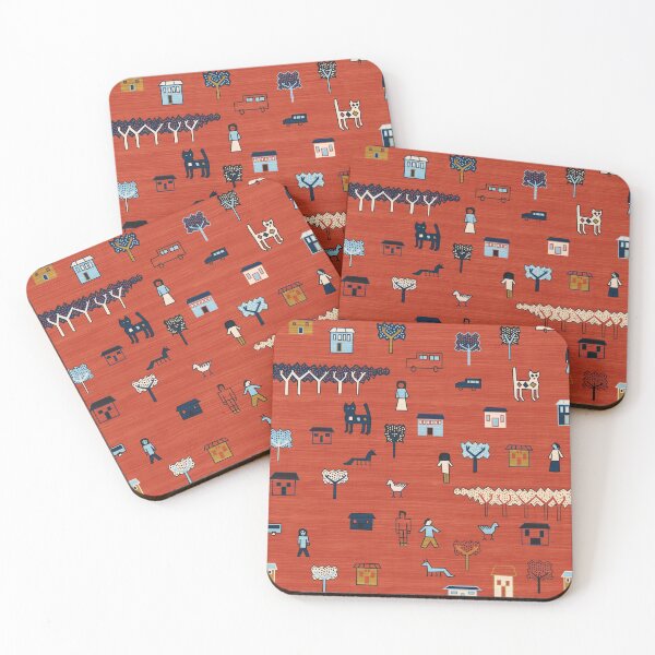 Item preview, Citta in Red designed and sold by House of Haha.