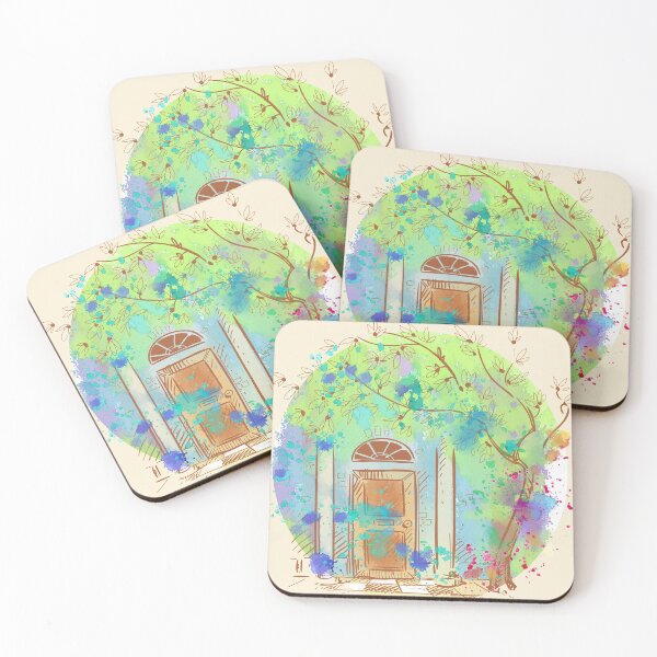 Item preview, Watercolor Door designed and sold by Rusembell.