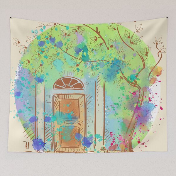 Item preview, Watercolor Door designed and sold by Rusembell.
