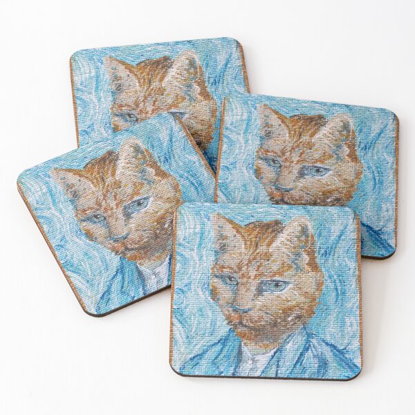 Item preview, Vincent Van Meow  designed and sold by Caracelvanart.