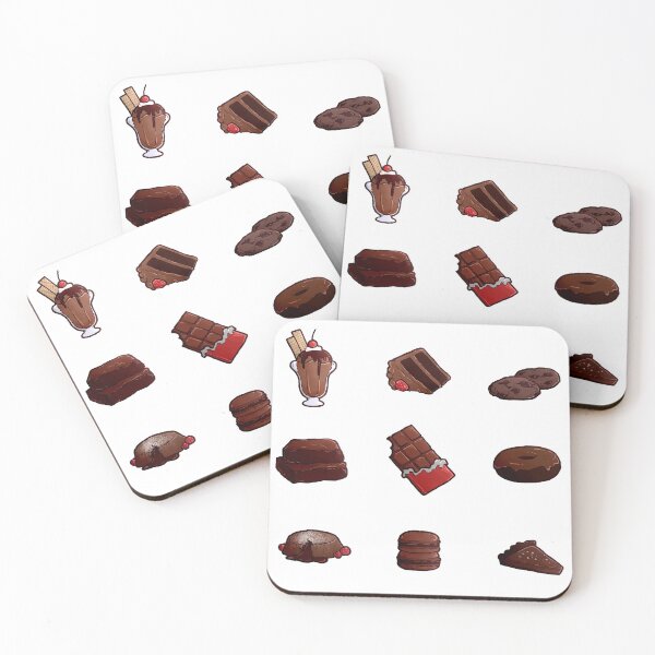 Item preview, Chocolate Desserts Set designed and sold by unicronpotato.