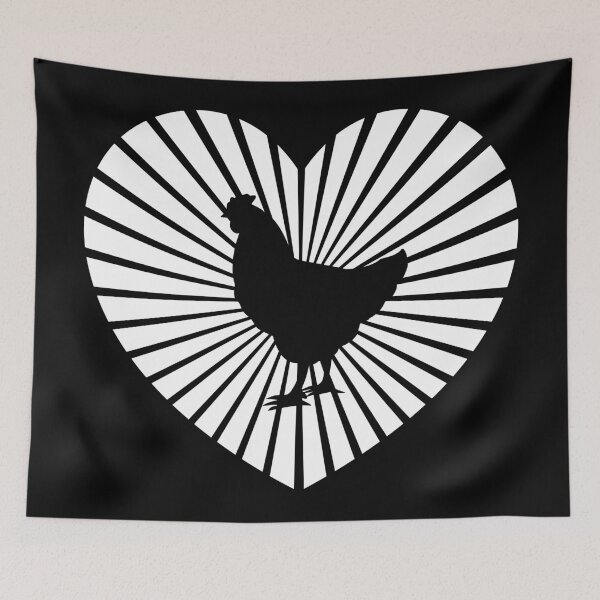 Item preview, I love my chickens [with sunburst - for dark items] designed and sold by buchananmab.