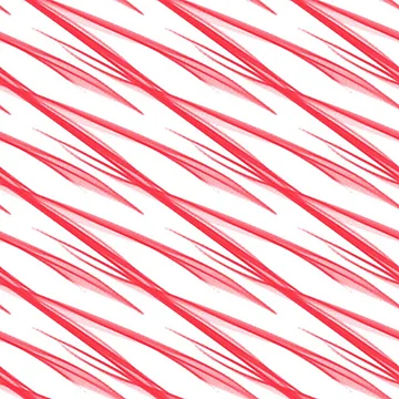 Artwork thumbnail, Red and White Abstract Ribbon Pattern by Poetic Patterns Studio