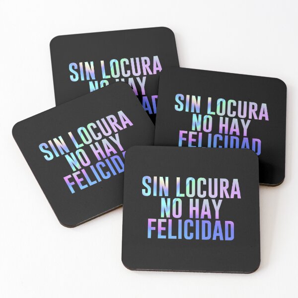 Item preview, Sin locura no hay felicidad (rainbow) designed and sold by didijuca.