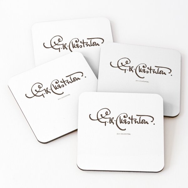Item preview, G. K. Chesterton - Signature designed and sold by strunz.
