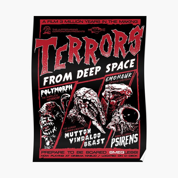 Terrors From Deep Space! Poster