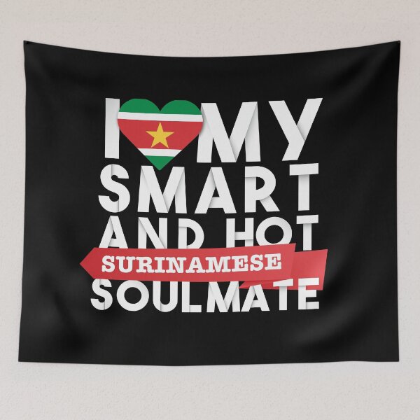 Item preview, I love my smart and hot Surinamese soulmate designed and sold by Urosek.