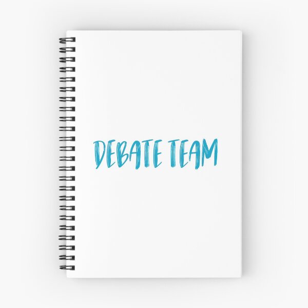 Item preview, Debate team in light blue with brushed letters designed and sold by AllShirts21.