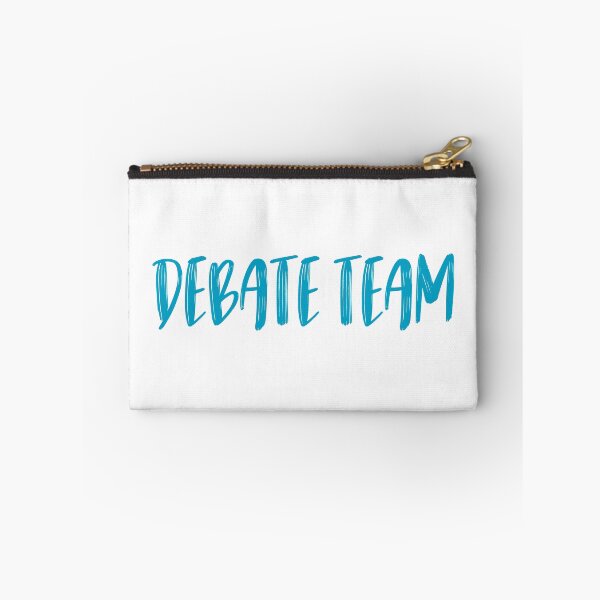 Item preview, Debate team in light blue with brushed letters designed and sold by AllShirts21.