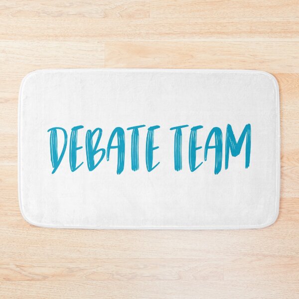 Item preview, Debate team in light blue with brushed letters designed and sold by AllShirts21.