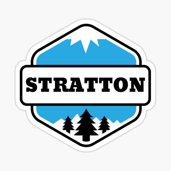 Stratton, Vermont Mountain and Ski Sticker