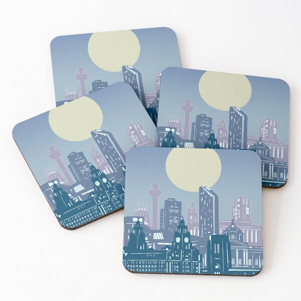 Item preview, liverpool skyline designed and sold by BekimART2.