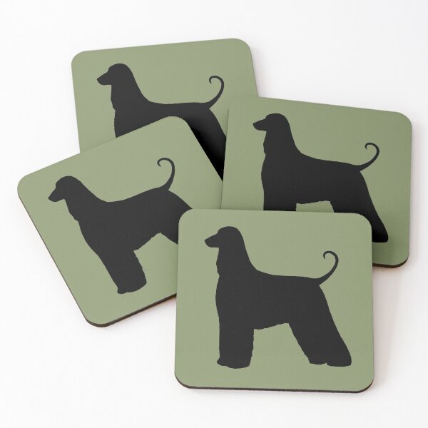Item preview, Afghan Hound Silhouette(s) designed and sold by Jenn Inashvili.