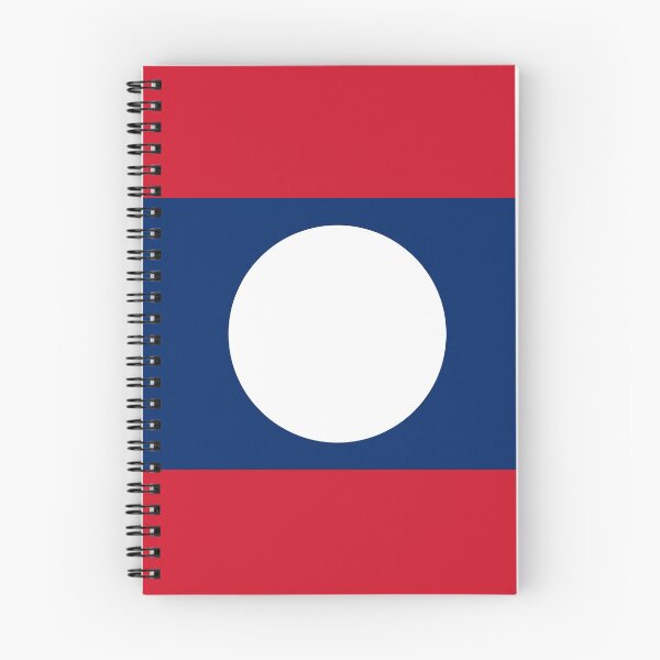 Item preview, Flag of Laos designed and sold by Inimma.