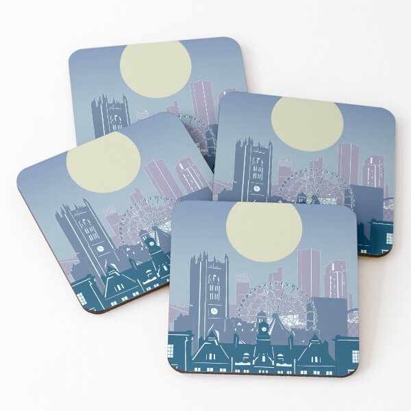 Item preview, manchester skyline designed and sold by BekimART2.