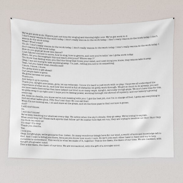 Item preview, We Got Work to Do Lyrics designed and sold by thewitchempress.