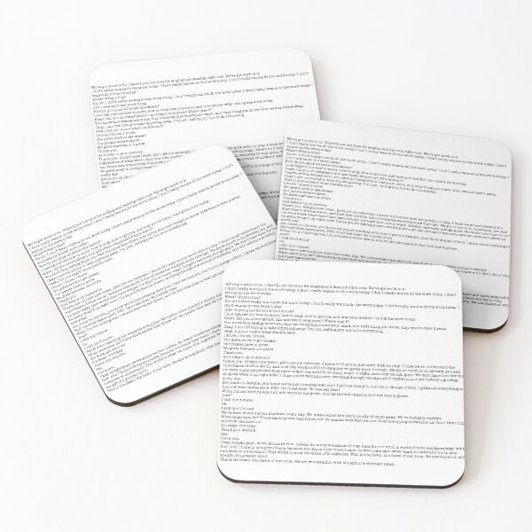 Item preview, We Got Work to Do Lyrics designed and sold by thewitchempress.