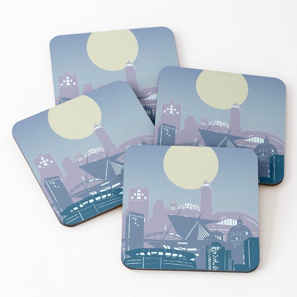 Item preview, milwaukee skyline designed and sold by BekimART2.