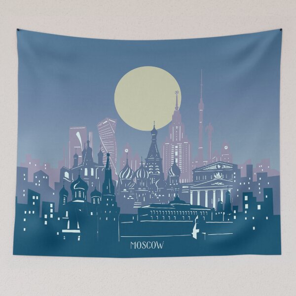 Item preview, moscow skyline designed and sold by BekimART2.