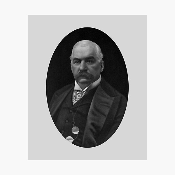Item preview, JP Morgan Engraved Portrait designed and sold by warishellstore.