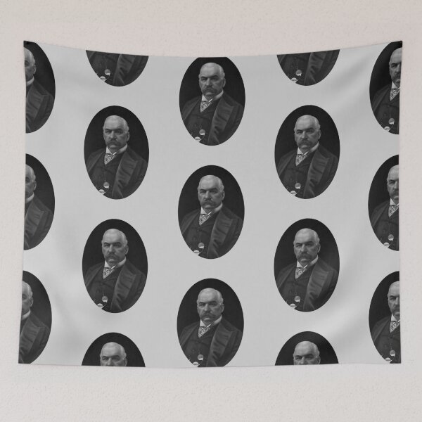 Item preview, JP Morgan Engraved Portrait designed and sold by warishellstore.