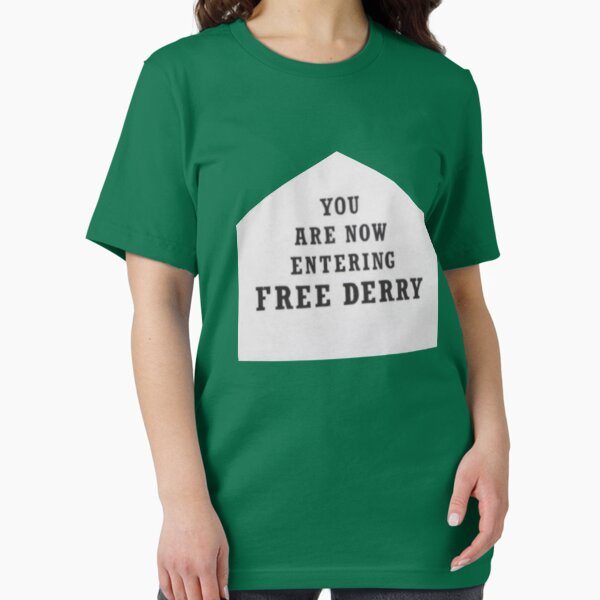 Vista previa del artículo con la obra «Derry libre», diseñado y vendido por jonmac1982.
