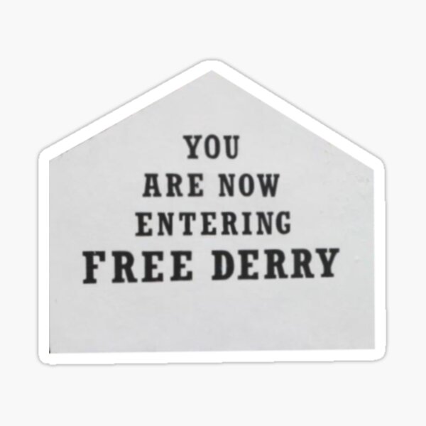Free Derry Sticker