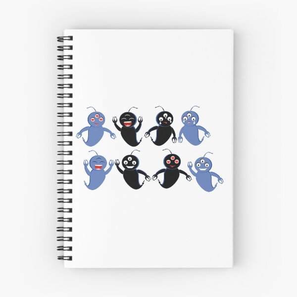 Item preview, Blue and Black extraterrestials designed and sold by SmileMiau.