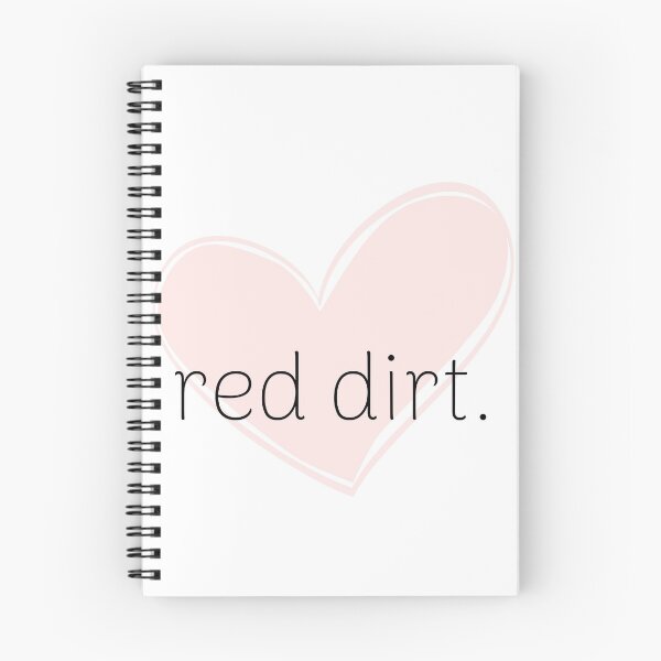 Item preview, heart red dirt sticker designed and sold by Dani Laible.