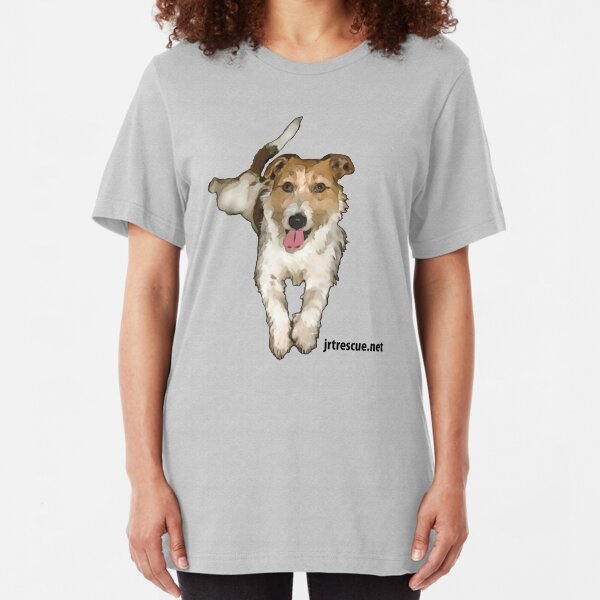 Lou Lou Series 3 from Jack Russell Rescue Slim Fit T-Shirt