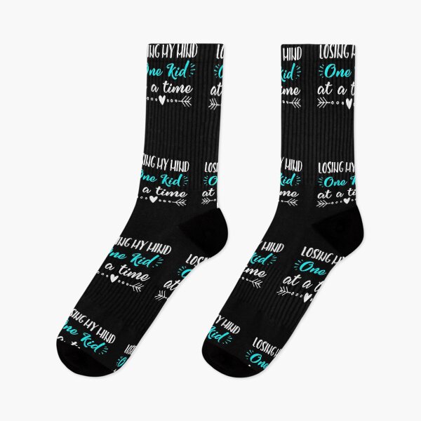 Item preview, Funny Mom graphic Saying Losing Mind One Kid Time design Gift designed and sold by CreatedByHeidi.