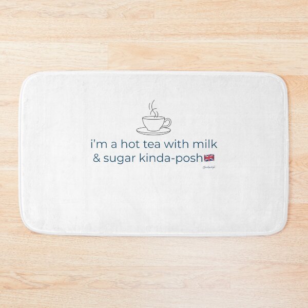 Item preview, Brit-merican Designs: Hot Tea with Milk Posh designed and sold by barefacedgirl.