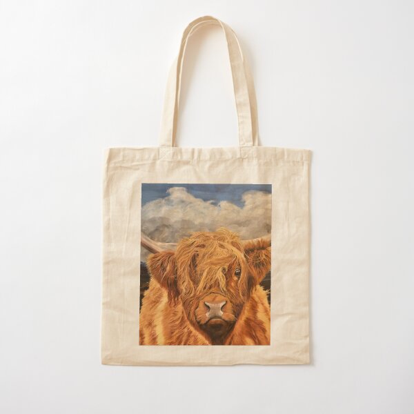 Highland Cow - Bags Cotton Tote Bag