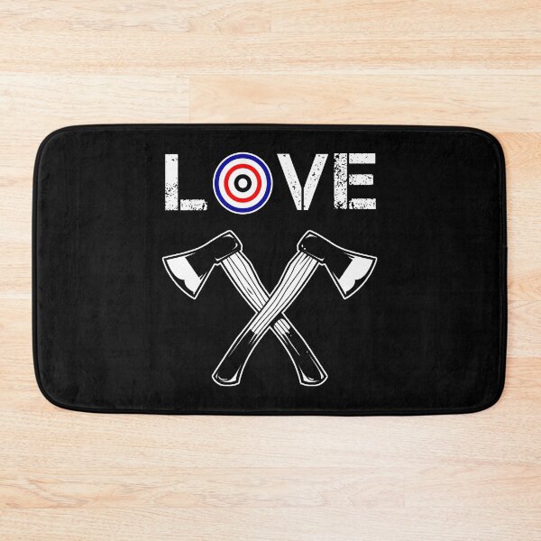 Item preview, Axe Throwing Quote Sport Bullseye Throw Ax Sport Club Team designed and sold by CreatedByHeidi.