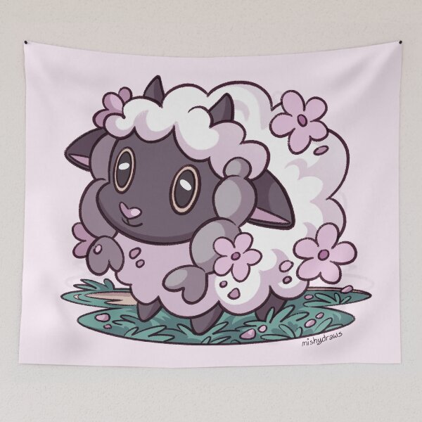 Item preview, Floral Sheepy designed and sold by mishydraws.