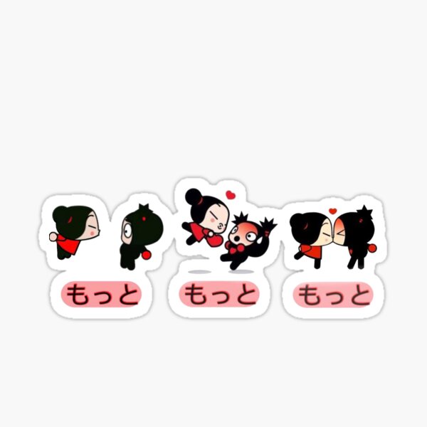 pucca n garu Pegatina