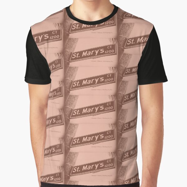 St. Mary's Court, Long Beach, CA Issue123 Edition Graphic T-Shirt