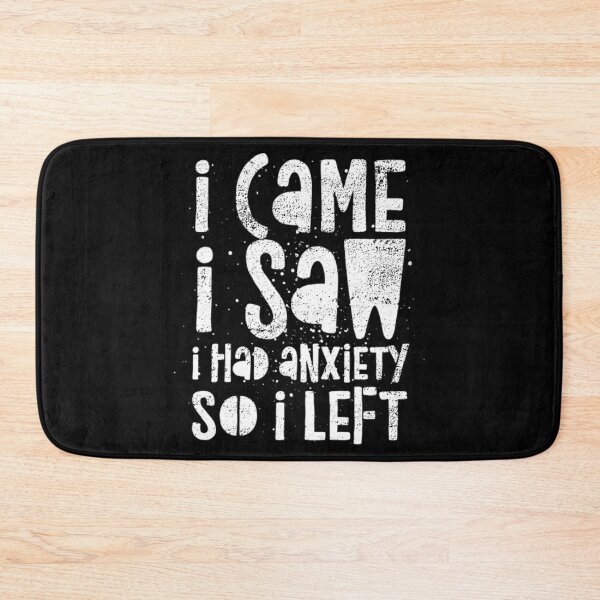 Item preview, Came Saw Left Introvert Social Anxiety Funny Humor Saying design designed and sold by CreatedByHeidi.