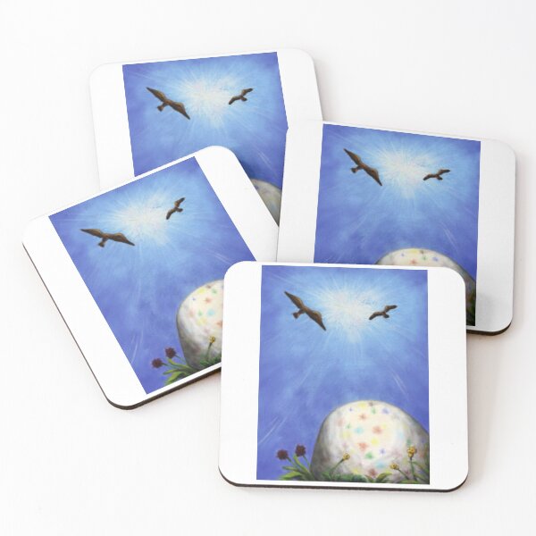 Item preview, painting illustration art easter egg lying in grass designed and sold by Jonah Augustin Gray.