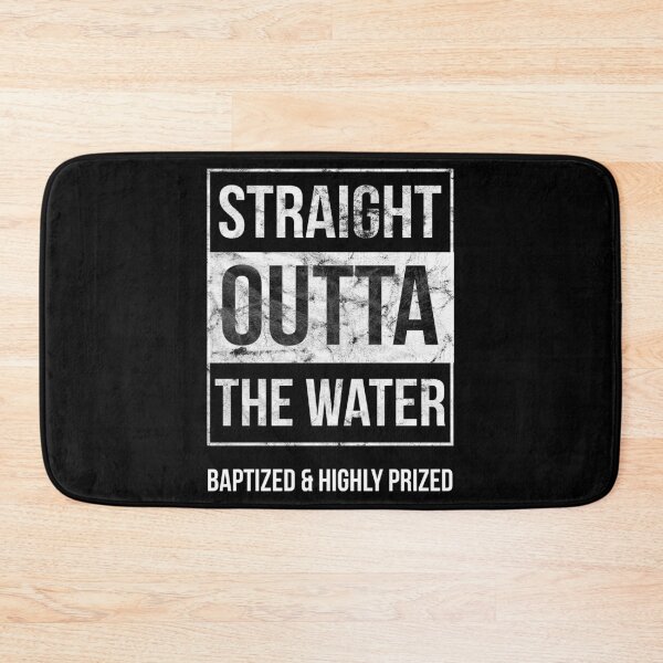 Item preview, Baptism designs Adults Kids Funny Outta Water graphic Gift Idea designed and sold by CreatedByHeidi.