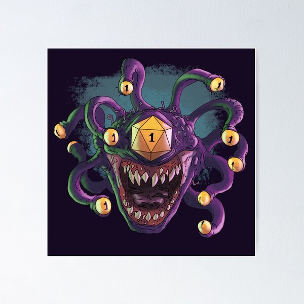 Item preview, Beholder Critical Fail designed and sold by AlessioCiaffi.