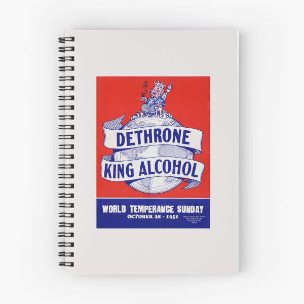 Item preview, Dethrone King Alcohol - World Temperance Sunday - 1951 designed and sold by warishellstore.
