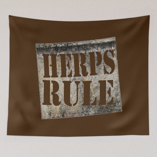 Item preview, Herps Rule Original Design Distressed Logo  designed and sold by 28TEES.